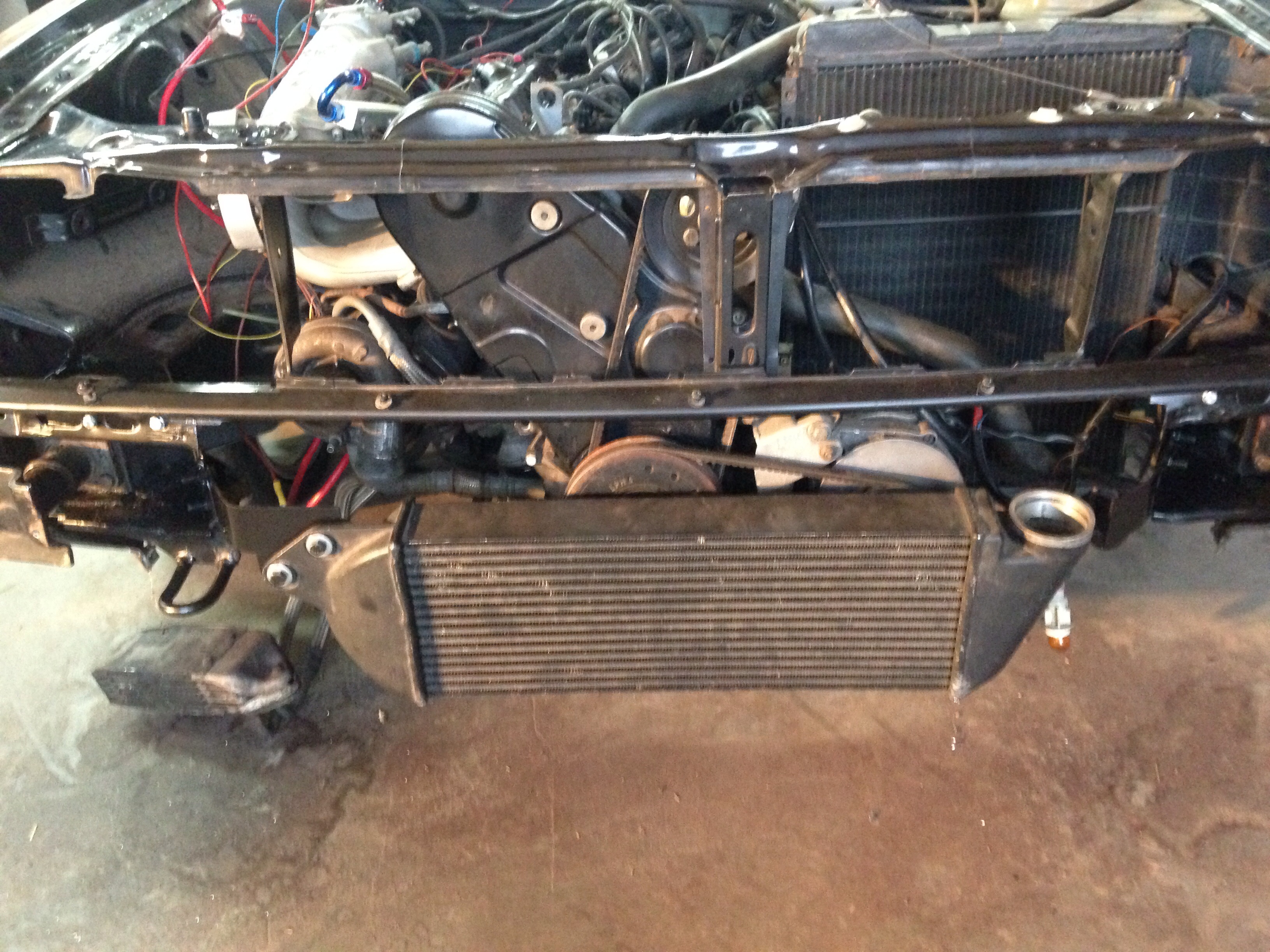 Core support and IC mounted