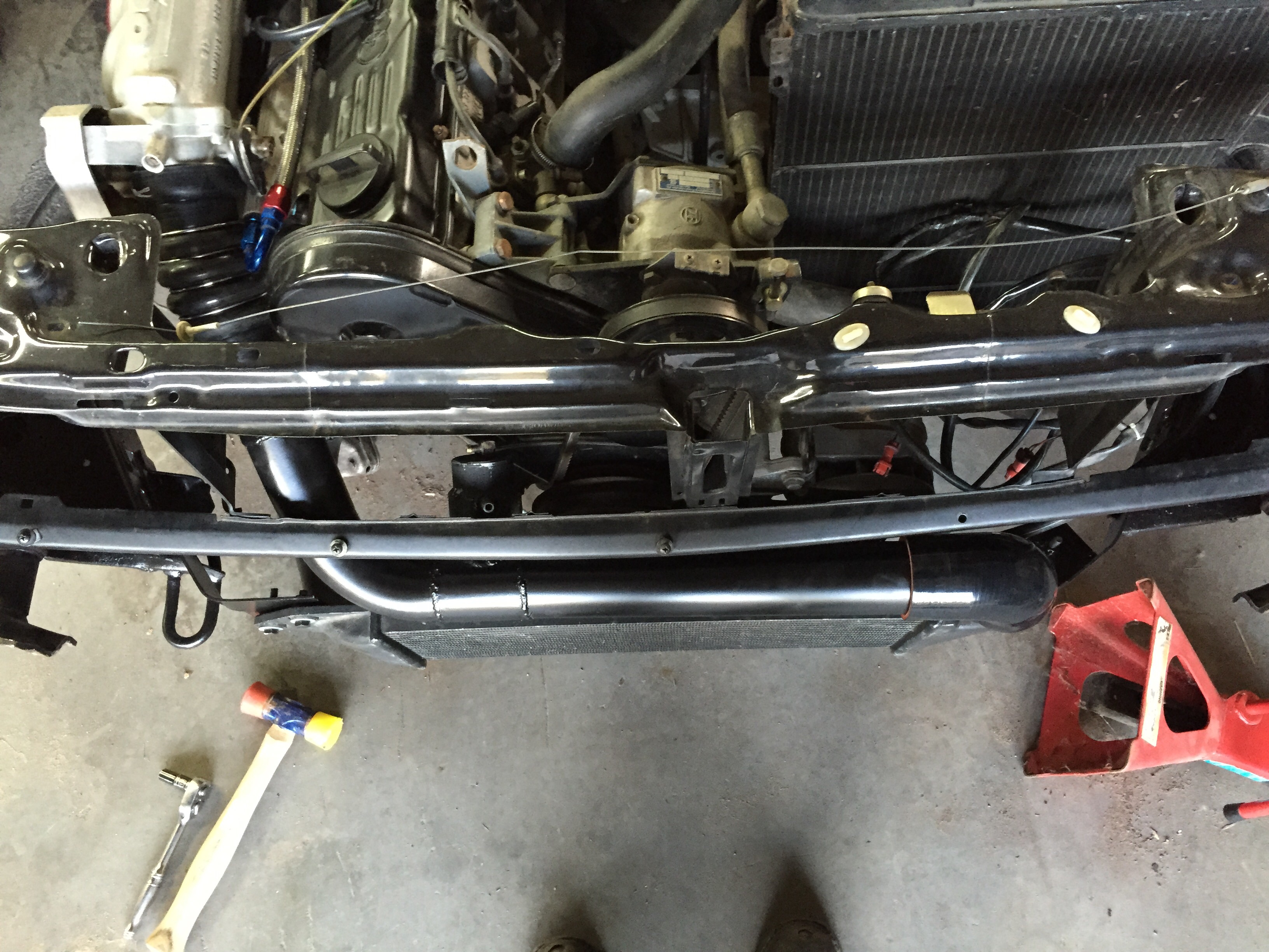 Little closer up.  Can see the BOV hidden in there as well as the IAT sensor.