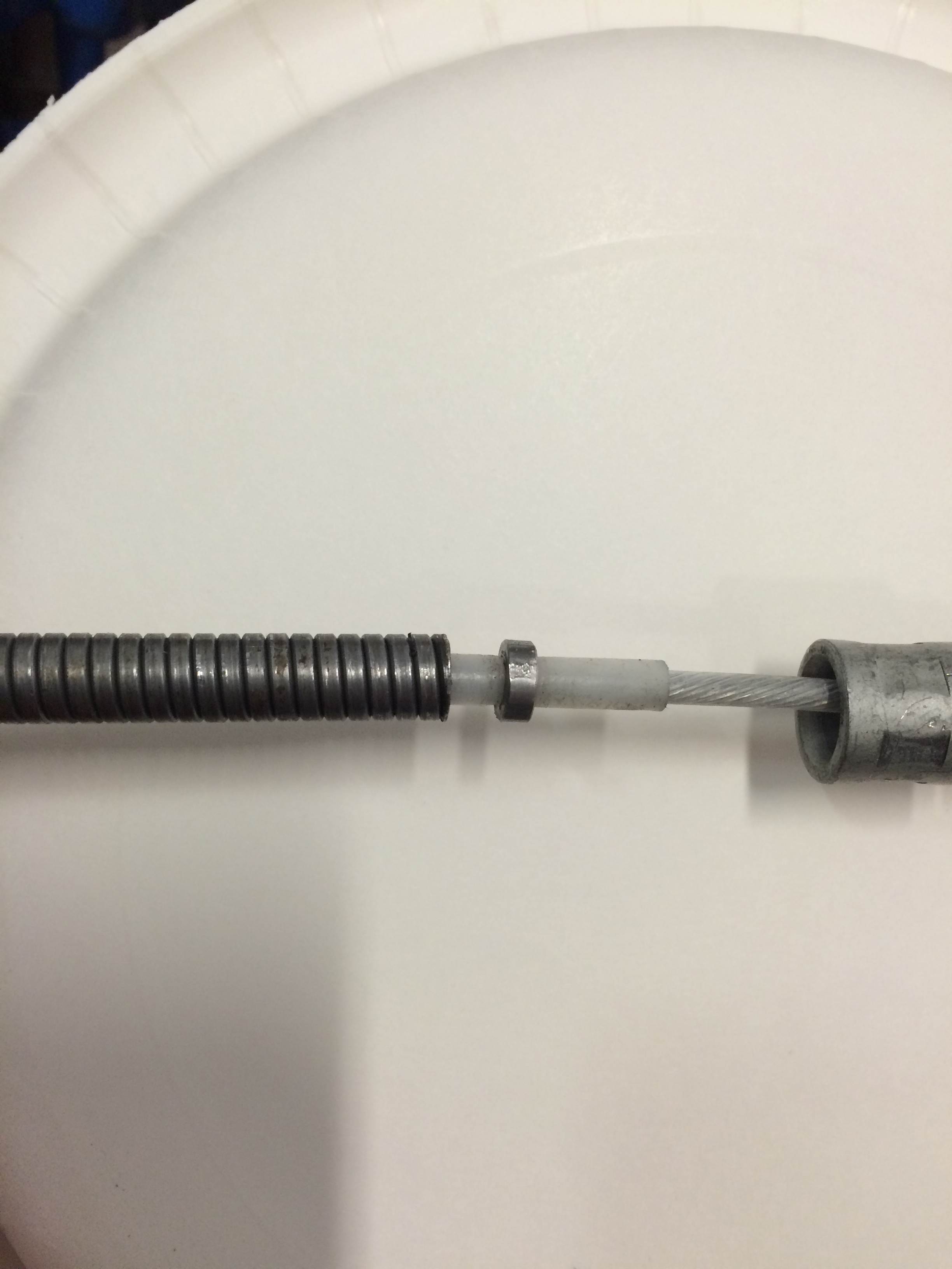 Showing Ferrule on CE end of cable.